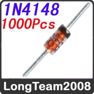 1000 pcs 1N4148 Diode DO 35 Switching Signal 4148  