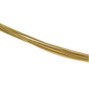  18k Yellow Gold 15 inch 0.37 mm Strand Choker Necklace in 