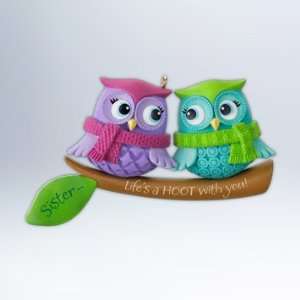  Lifes A Hoot with Sisters 2012 Hallmark Ornament