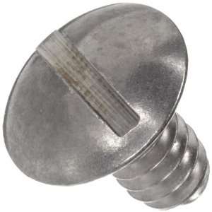   Steel Slotted Truss Head Mounting Screw, #6 32 Thread x 1/4 Diameter