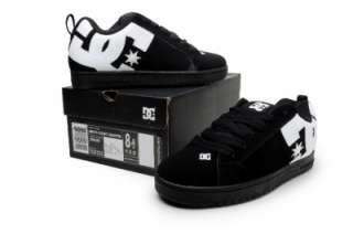 DC Mens Shoes Court Graffik 300529 Black/White/Carbon  