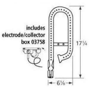   Burner (Right) with Electrode for Ducane Grills Patio, Lawn & Garden