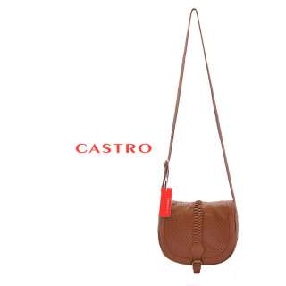 Small Vintage Messenger Cross Body Bag Purse Shoulder Handbag Brown 