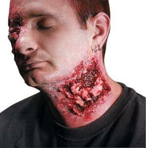 Reel FX Chomped Latex Wound Appliance Kit SCARY MAKEUP  