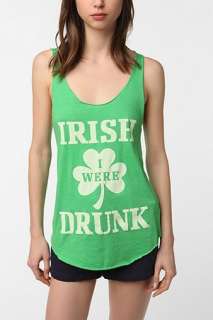 UrbanOutfitters  Truly Madly Deeply Irish Drunk Scoop Tank