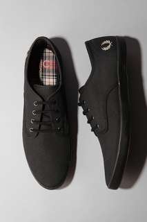 UrbanOutfitters  Fred Perry Foxx Waxed Plimsoll Sneaker