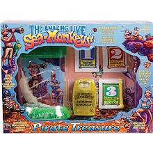   Live Sea Monkeys   Pirate Treasure   Big Time Toys   