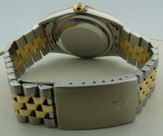   Gold & Stainless Steel Serial # P Factory W/ Dial Year 2000  