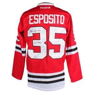  Signed Tony Esposito Jersey   GAI   Autographed NHL Jerseys 