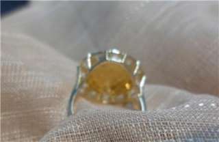 Ladies 14k yellow gold 1/20th of oz Panda coin ring size 7 1/4  