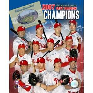  Phillies   2007 NL East Champion Team Composite Finest 