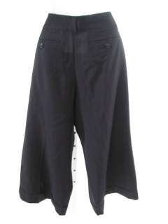 CLUB MONACO Black Cropped Wool Pants Slacks Sz 6  