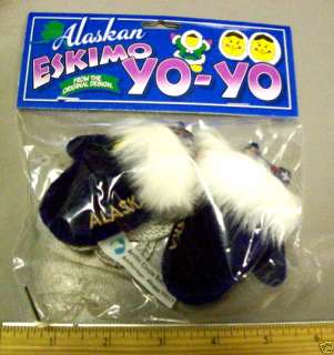 Alaska Eskimo Yoyo   New In Package  Mittens style  
