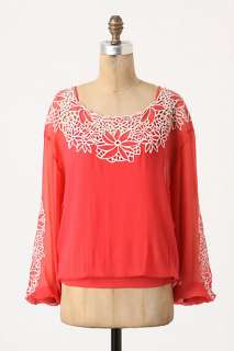 Vallota Peasant Blouse   Anthropologie