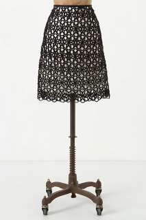 Dilated Lace Skirt   Anthropologie