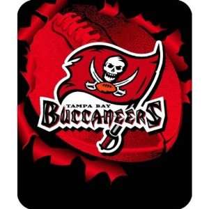  NFL Tampa Bay Buccaneers Logo Plush Throw Blanket Sports 