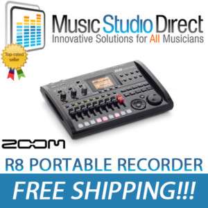 ZOOM R8 RECORDER/INTERFACE/CONTROL SURFACE   BRAND NEW  