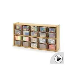   Angeles Value Line 20 Cubbie Storage with Clear Trays