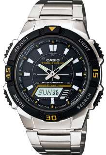 Mens Casio Tough Solar World Time Watch AQS800WD 1EV AQ S800WD 1EV 