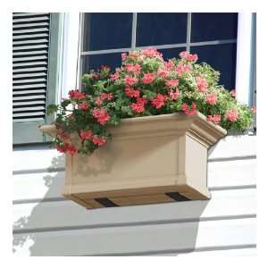   24 Inch Customizable Window Boxes in Clay Patio, Lawn & Garden