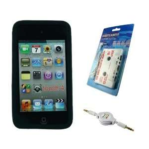  Cassette Audio Adapter + 3.5mm Audio Cable for Apple iPod touch 4th