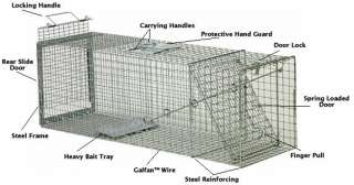 Safeguard Live Animal Trap For Foxes Coyotes Bobcats  