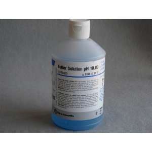 pH Buffer Solutions 500 mL, pH 10, Blue   Industrial 
