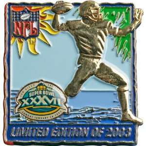   Background Design, Limited Edition of 2003, NFL SB 37 Commemorative