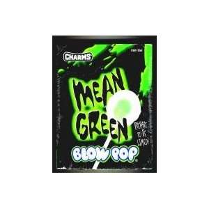 Charms Mean Green Blow Pop  Grocery & Gourmet Food