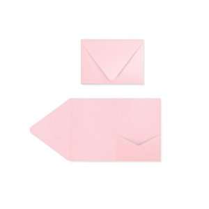   Pockets (5 x 7) Envelopes   Pack of 500   Candy Pink