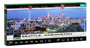 Buffalo Games Seattle Washington Jigsaw Puzzle  
