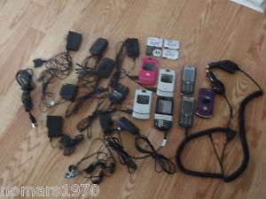 AS IS LOT OF CELL PHONES / PALM / RAZOR & MORE  
