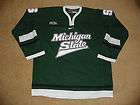 michigan state university nike hockey jersey size x large new