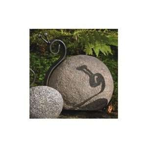 Ancient Graffiti ANCIENT81011/15/19 Riverstone / Metal Snail Ornament 