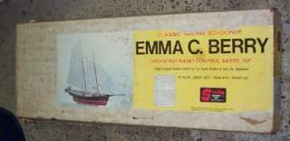 Sterling Wood Ship Model Kit B21M Schooner Emma C Berry  