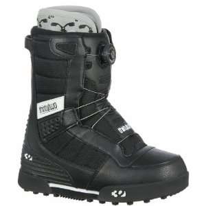  Thirtytwo Mens Niu Boa Snowboard Boots (Black/White)   9 