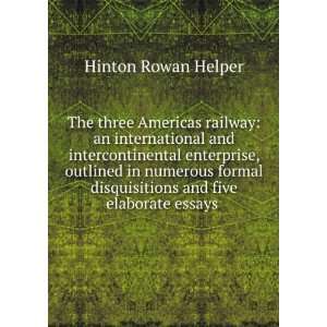 com The three Americas railway an international and intercontinental 