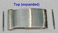 Watch Band SS SPRING Extender for Larger Wrists Free Sh  