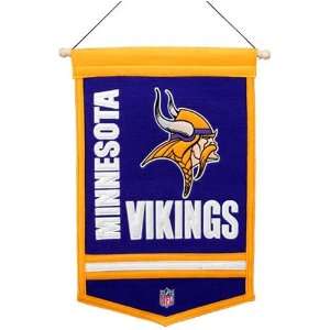 Minnesota Vikings Purple Medium Sized Wool Traditions Banner  