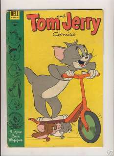 TOM AND JERRY COMICS 110 DELL PUBLISHING GOLDEN AGE MGM  