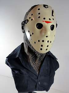 Friday the 13th Part 6 Jason Hockey mask bust halloween movie prop 