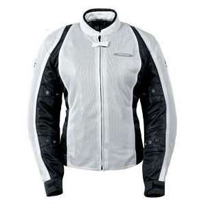  BREEZE 3.0 MOTORCYCLE JACKET BK/WH/WH SIZEMED Automotive