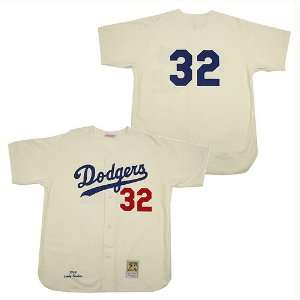 Brooklyn Dodgers Authentic 1958 Sandy Koufax Home Jersey By Mitchell 