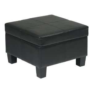  Square Storage Ottoman with Cubes