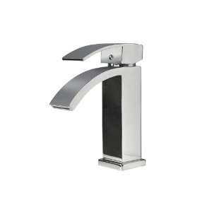  Bathroom Faucet, Contemporary Square Design, Chrome Finish 