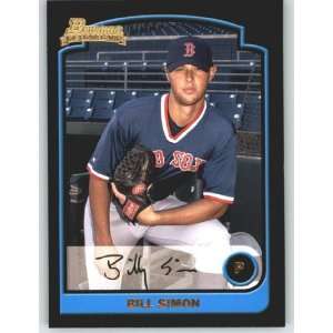  2003 Bowman #305 Bill Simon RC   Boston Red Sox (RC 
