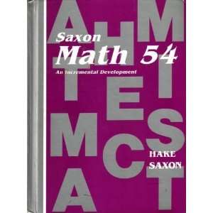  Math 54 [Hardcover] Stephen Hake Books