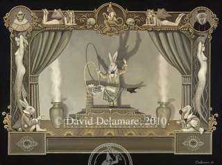  Levitation Alice & Wonderland, Fairy, Mermaid Giclée Print  David 