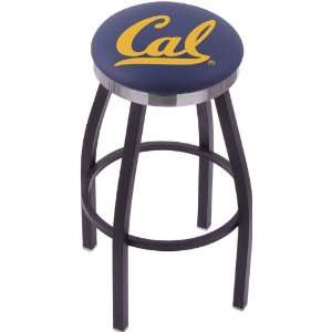 com University of California Berkeley Steel Stool with Flat Ring Logo 