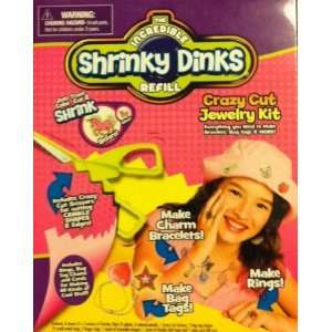   Incredible Shrinky Dinks Refill   Crazy Cut Jewelry Kit Toys & Games